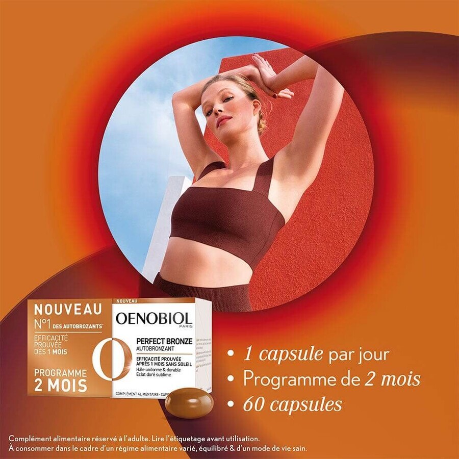 Oenobiol Perfect Bronze Self-Tanning 2x30 Capsules