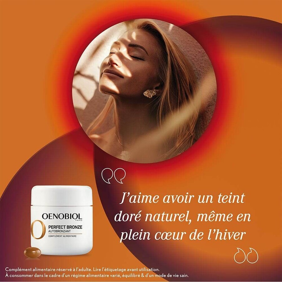 Oenobiol Perfect Bronze Self-Tanning 2x30 Capsules