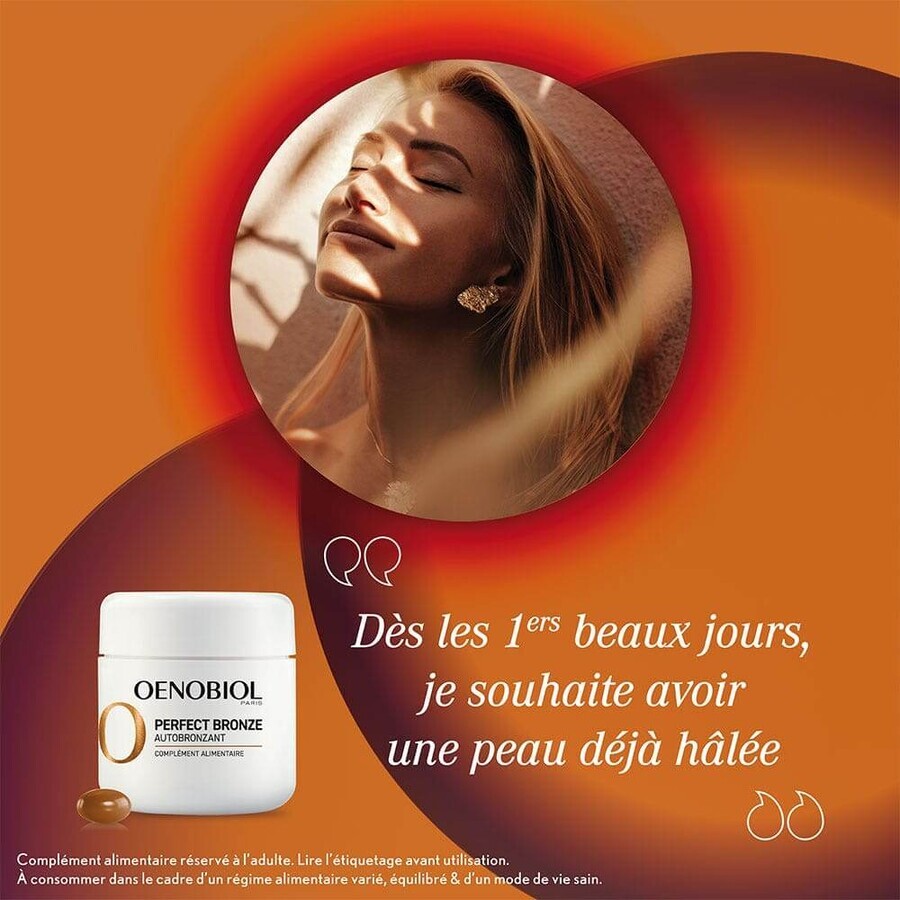 Oenobiol Perfect Bronze Self-Tanning 2x30 Capsules