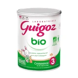 Guigoz Organic Milk Powder Growth 3 organic from 10 months to 3 years 800g