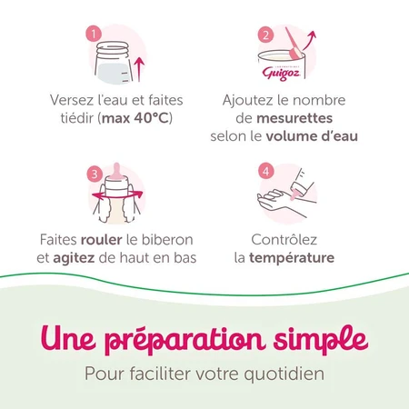 Guigoz Bio Lait En Poudre Croissance 3 De 10 Mois À 3 Ans 800g