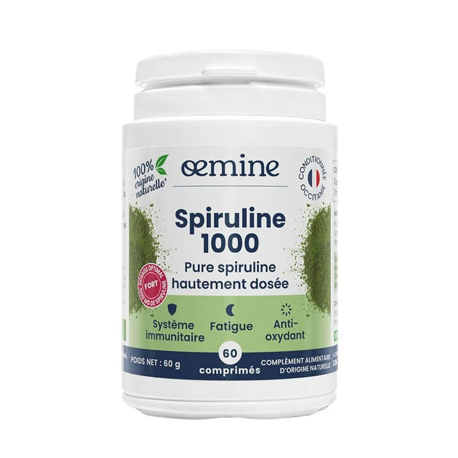 Oemine Spirulina pure 60 tablets