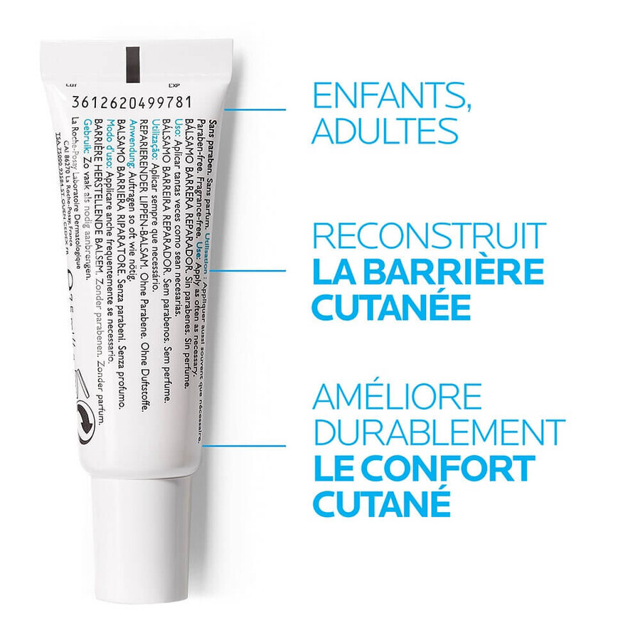 La Roche-Posay Cicaplast Lip Repair Balm 7.5ml La Roche-Posay Cicaplast Lip Repair Balm 7.5ml