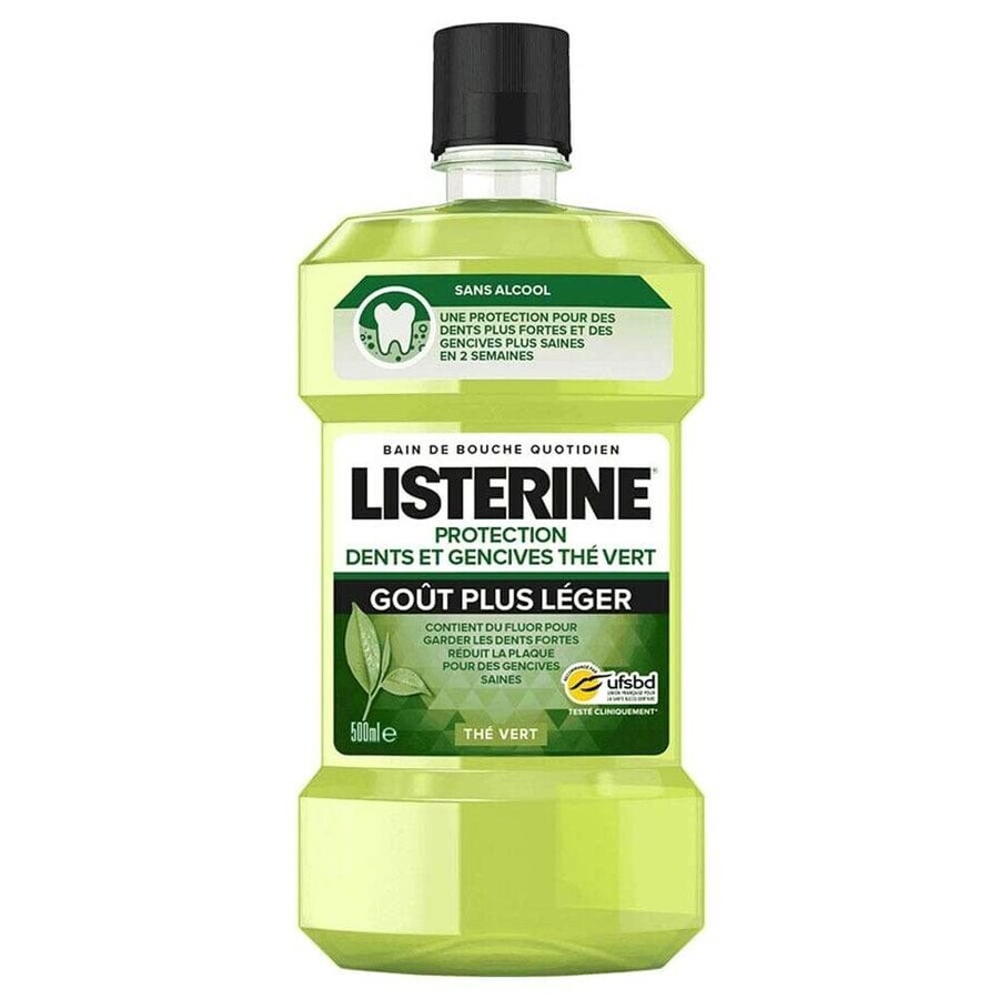 Boutique Listerine Bain de bouche protection dents et gencives sensibles the vert 500ml Listerine Bain de bouche protection dents et gencives sensibles the vert 500ml
