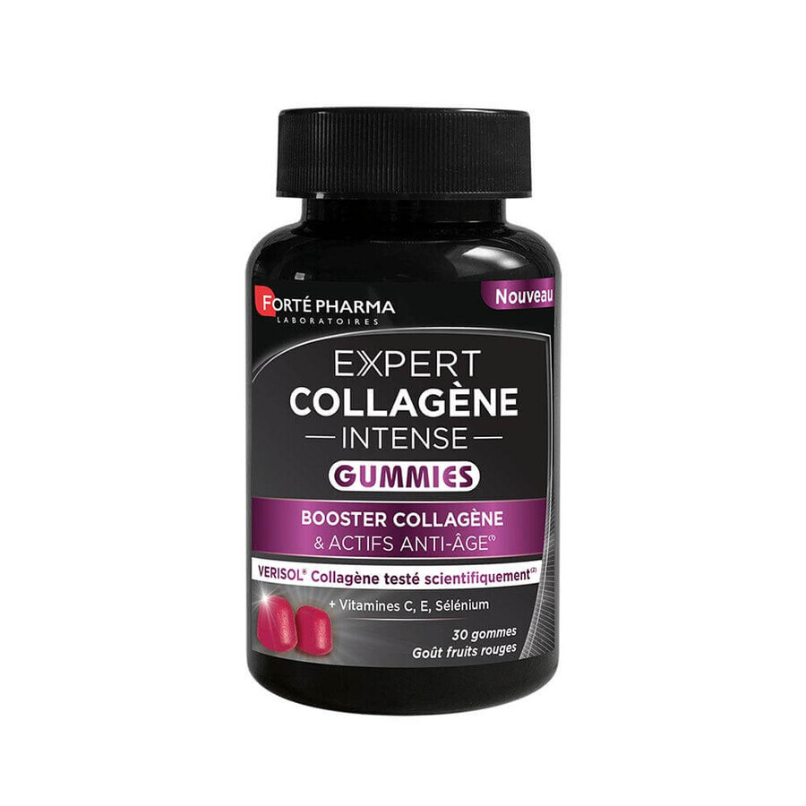 Forté Pharma Expert Collagen Intensive Anti-Ageing Rotes Fruchtaroma 30 Gummibärchen
