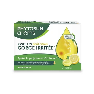 Phytosun Aroms Pastilles Gorge Irritée Sans Sucres x24