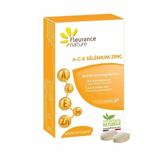 Fleurance Nature A-C-E Selenium Zink 30 tabletten