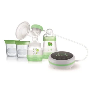 Mam dual-use electric and manual breast pump