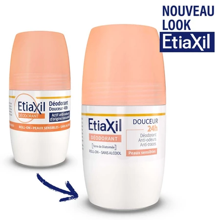 Etiaxil Desodorante Roll-on Delicadeza sin aluminio 48h Piel Sensible 50ml