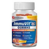 Forté Pharma ImmuVit'4G Multivitaminen en Immuniteit Mandarijn Smaak 30 Gummies