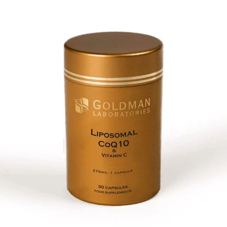 Laboratorios Goldman CoQ10 liposomal y Vitamina C 30 cápsulas