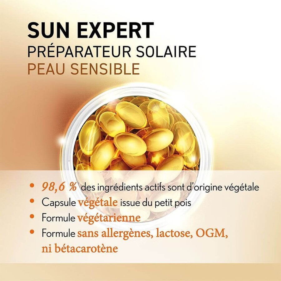 Oenobiol Sun Expert Zonnewarmtepomp Gevoelige Huid 30 Capsules