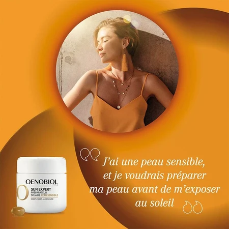 Oenobiol Sun Expert Solar Heat Pump Sensitive Skin 30 Capsules