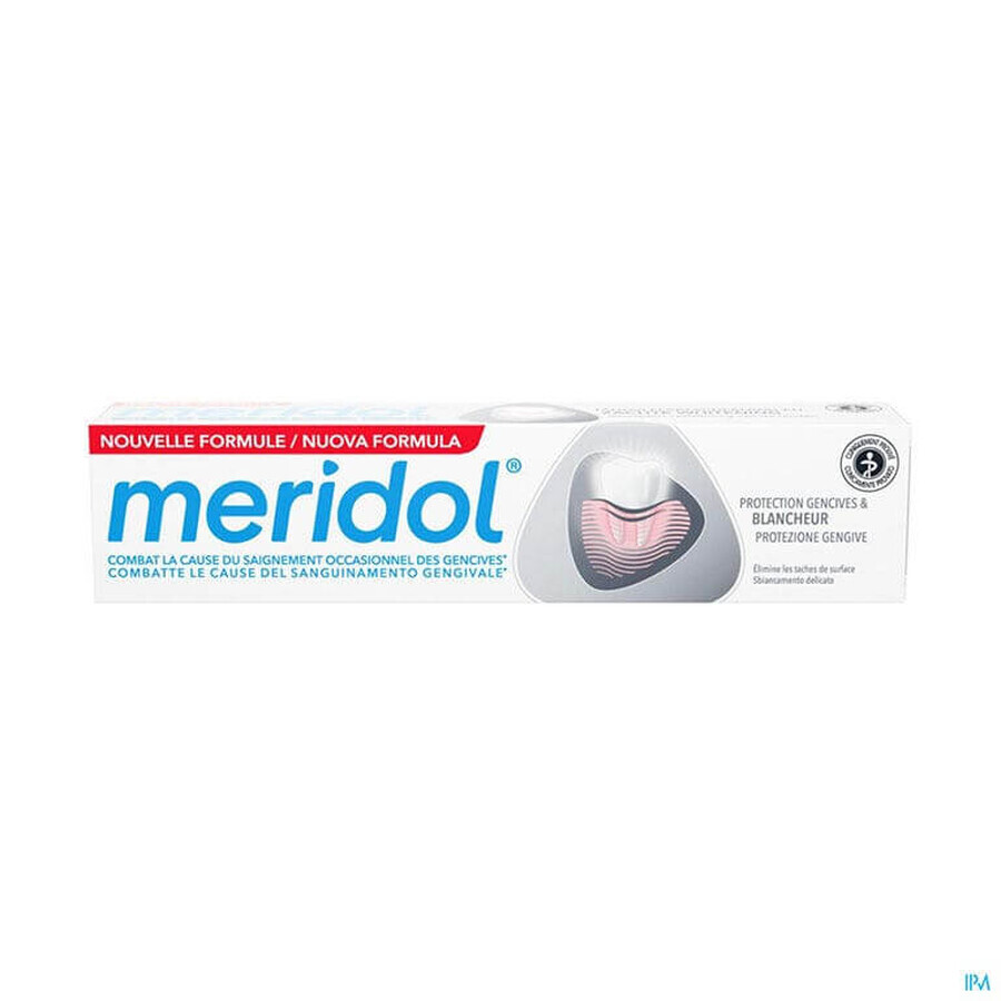Meridol Gum-protective whitening toothpaste 75ml