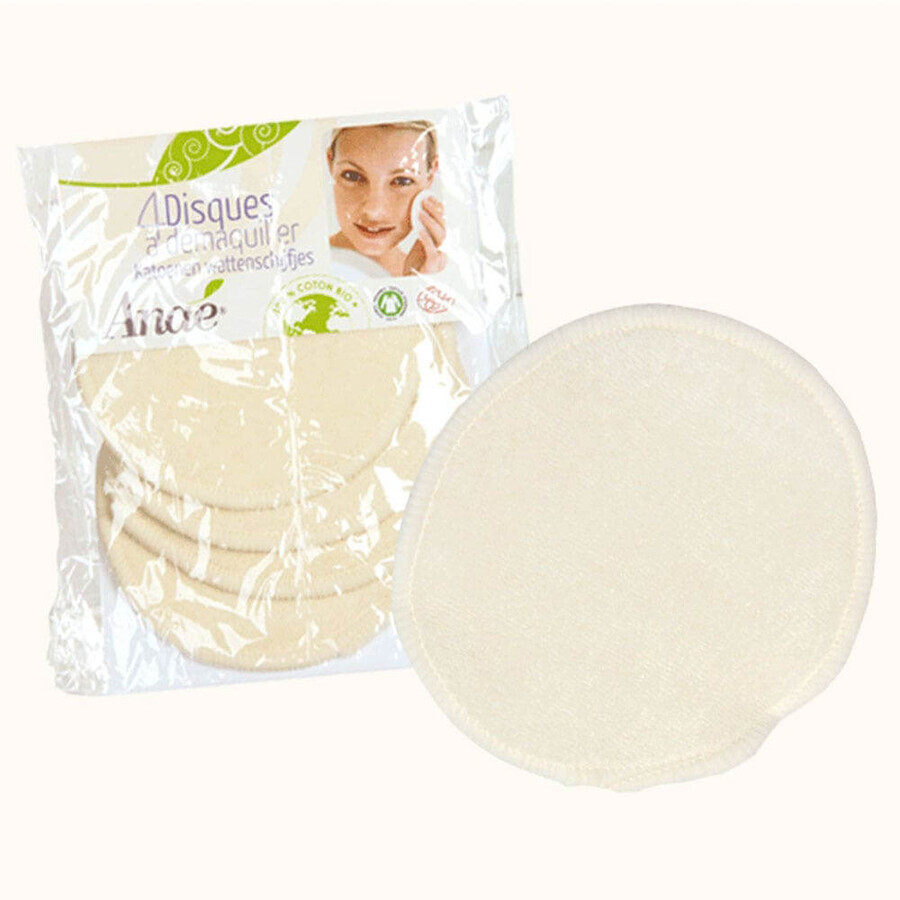 Tampons démaquillants lavables Anae x4