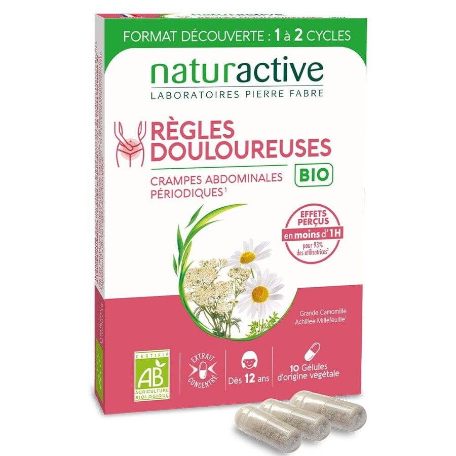 Naturactive Bio Schmerzperioden 10 gélules