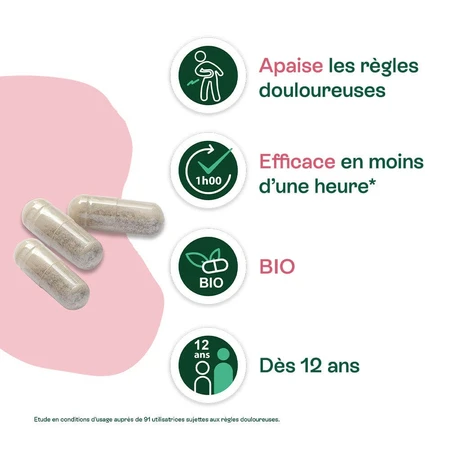 Naturactive Bio Schmerzperioden 10 gélules