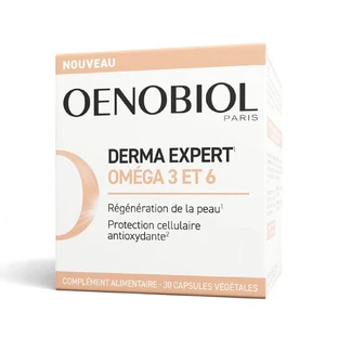 Oenobiol Derma Expert Omega 3 6 Regeneración cutánea 30 cápsulas