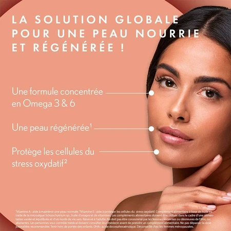 Oenobiol Derma Expert Omega 3 6 Regeneración cutánea 30 cápsulas
