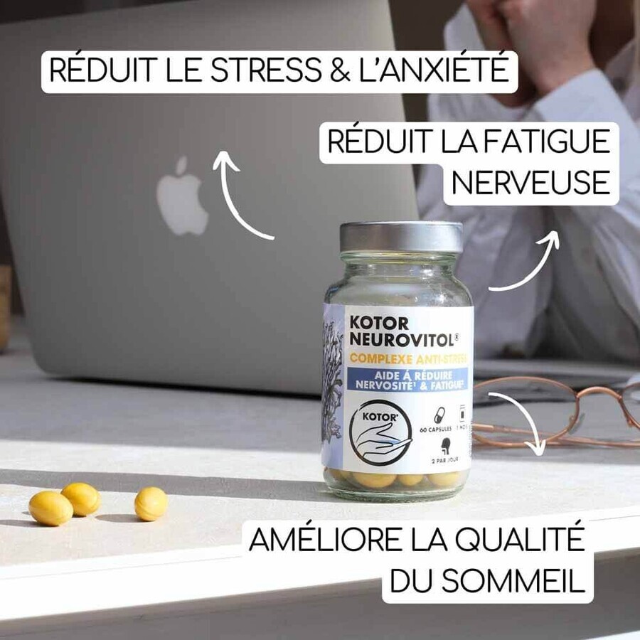 Kotor Pharma Neurovitol Anti-Stress Complex 60 Capsules