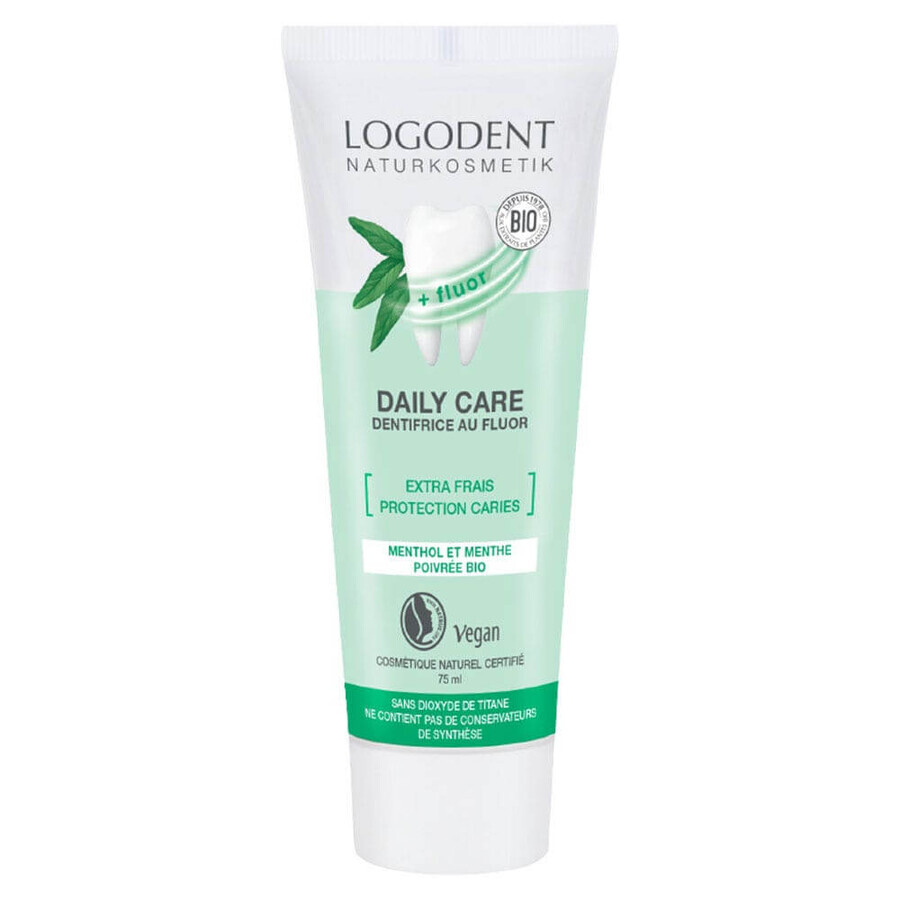 Logona Daily Care Pasta dentífrica extra fresca con flúor 75ml