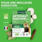 Santarome Black Artichoke Radish 20 vials organic Facilitate digestion 200 ml