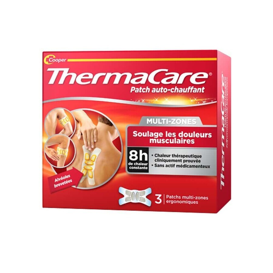 Thermacare Patch autoriscaldanti multizona x3