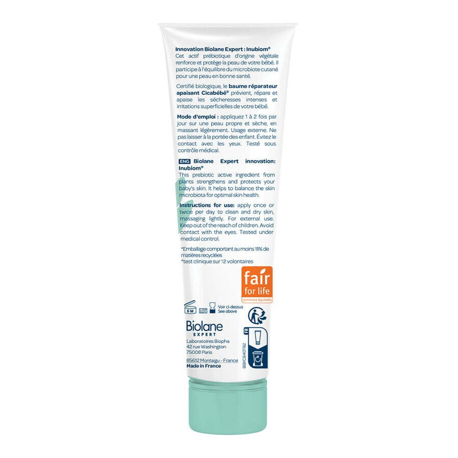Biolane Expert Cicabebe 3 In 1 Milch Schorf Pflege Peaux Sensibles 40 ml Biolane Expert Cicabebe 3 In 1 Milch Schorf Pflege Peaux Sensibles 40 ml