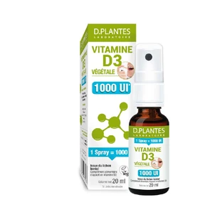D. Plantes Vitaminen D3 1000 IE Spray 20ml