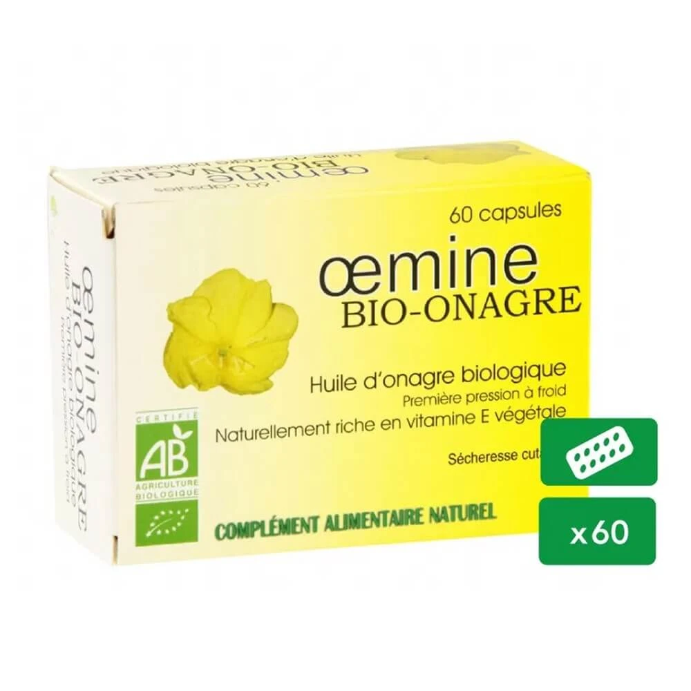 Oemine Bio Evening Primrose 60 Capsules