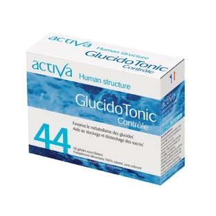 Activa Human Structure GlucidoTonic Contrôle 60 gélules