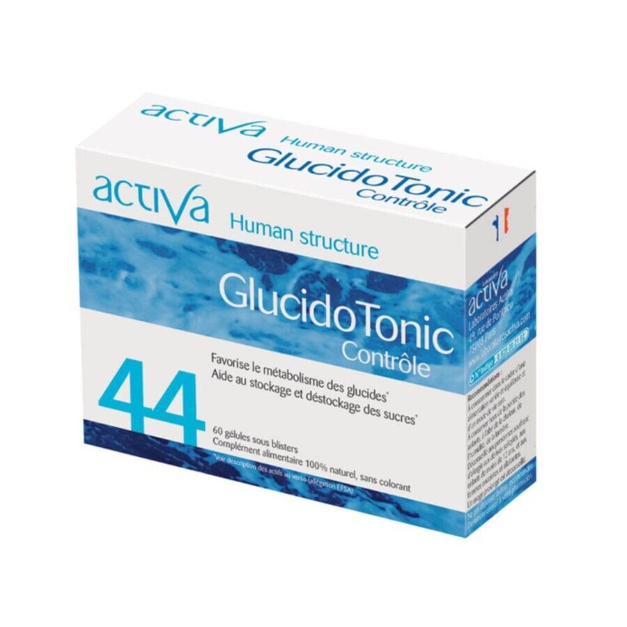Comprar Activa Human Structure Glucidotonic Controle 60 Gelules Activa Human Structure Glucidotonic Controle 60 Gelules