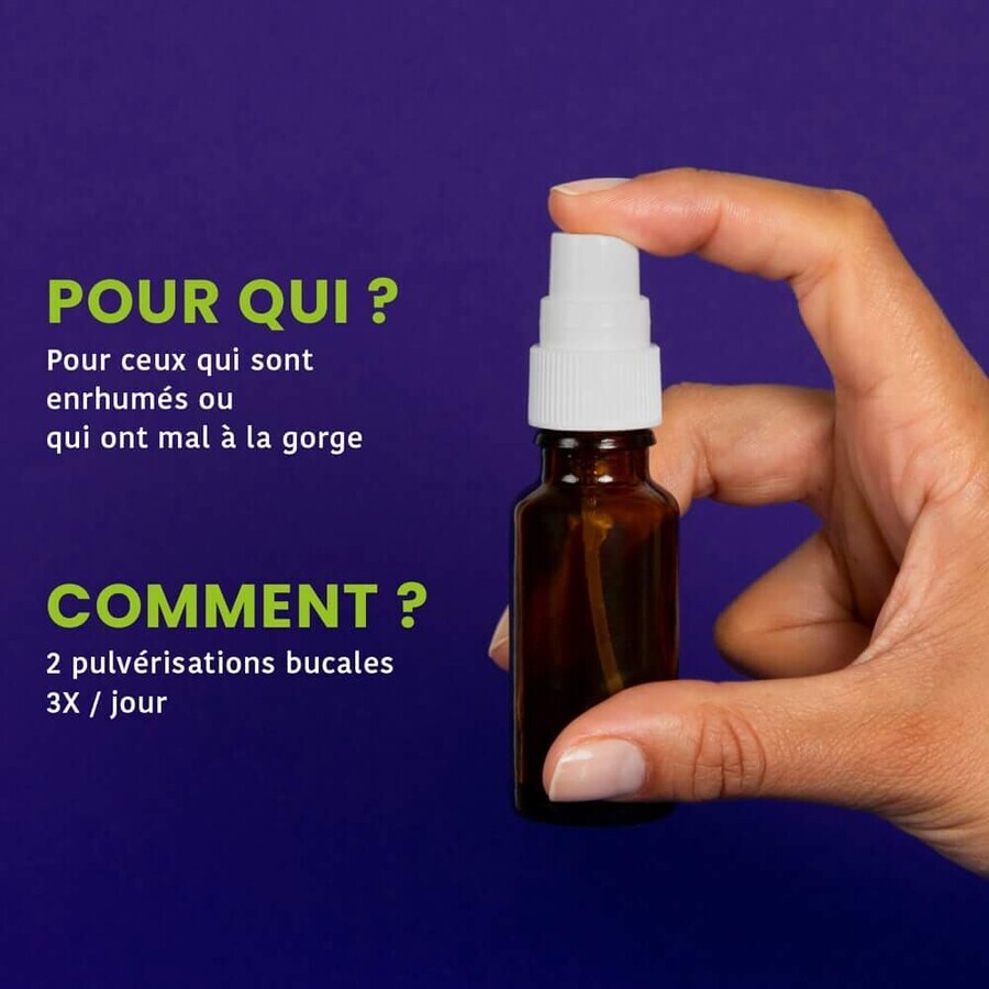 Santarome Organic Respi'rub Nose and Throat Spray 20ml