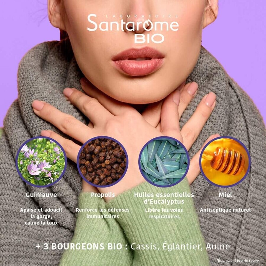 Santarome Organic Respi'rub Nose and Throat Spray 20ml