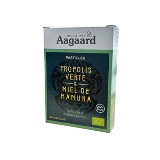 Aagaard Propóleo Verde y Miel de Manuka Ecológica x36 comprimidos