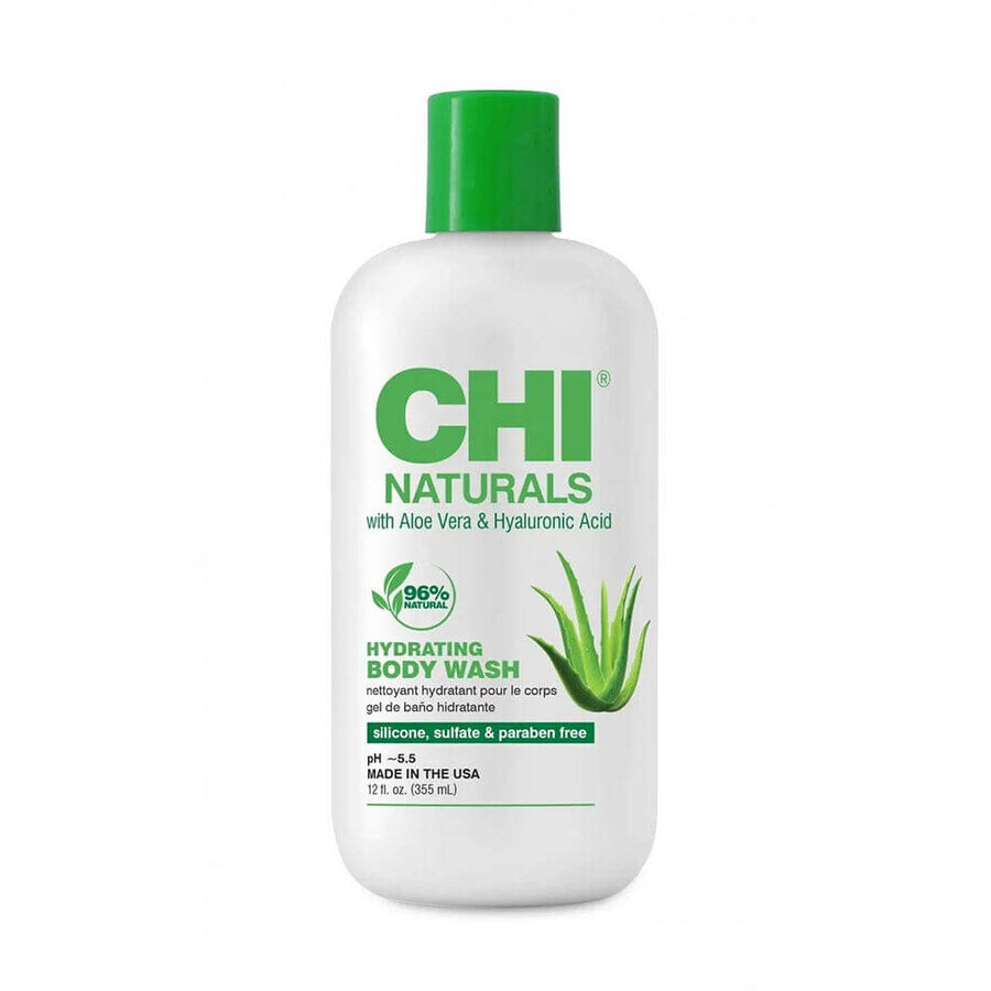 Chi Naturals mit Aloe Vera & Hyaluronsäure Feuchtigkeitsspendende Körperreinigung 355ml