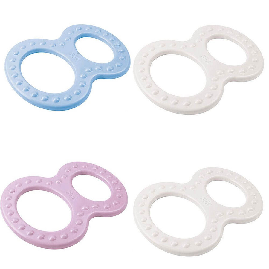 Nuk 2 Anelli per dentizione classici da 3 mesi
