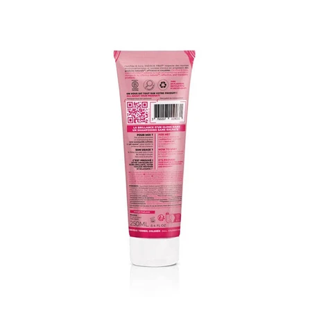 Energie Fruit Shampooing brillance intense fleur de cerisier et vinaigre de framboise bio pour cheveux colorés ou ternes 250ml