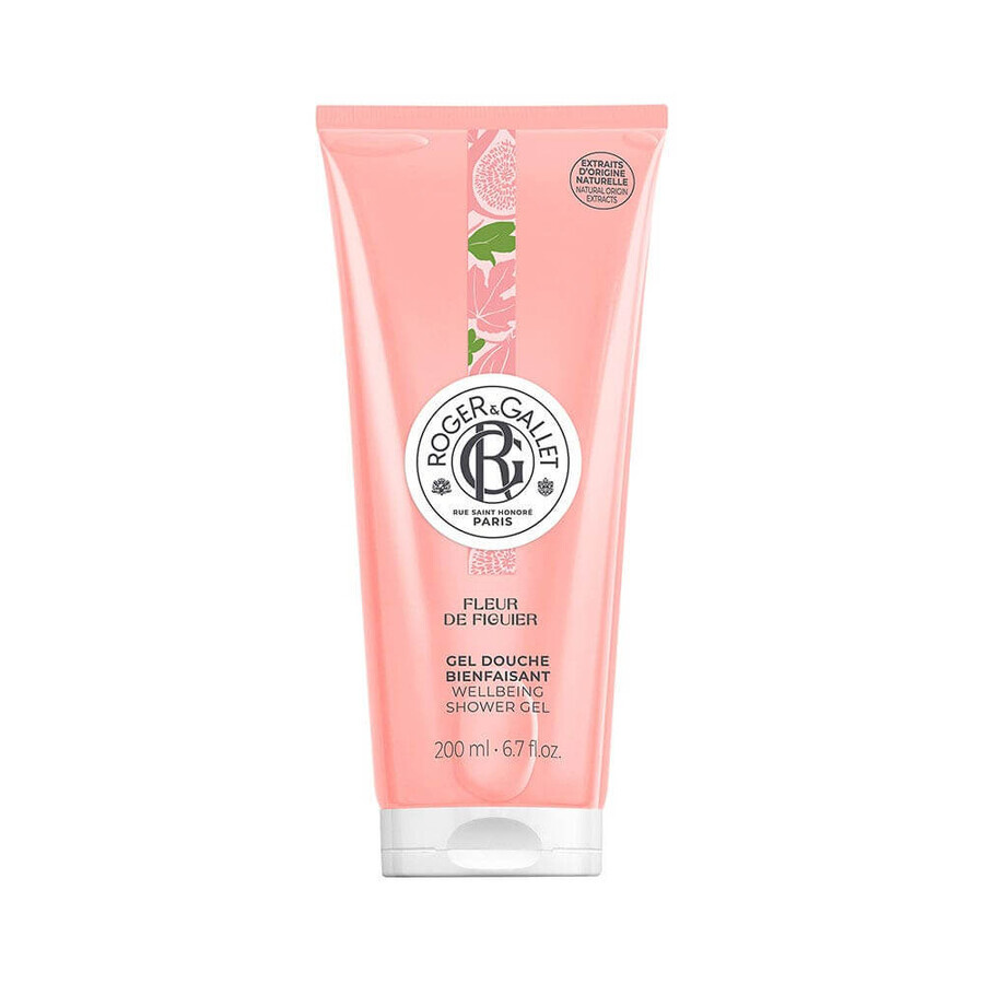 Cumpără Roger & Gallet Gel de duș hidratant cu flori de smochin 200 ml Roger & Gallet Gel de duș hidratant cu flori de smochin 200 ml