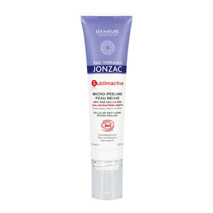 Apă termală Jonzac Micro-peeling celular anti-îmbătrânire Bio Sublimactive 30ml