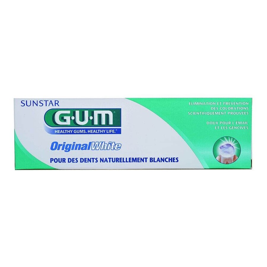 Gum Original White Whitening Toothpaste 75ml
