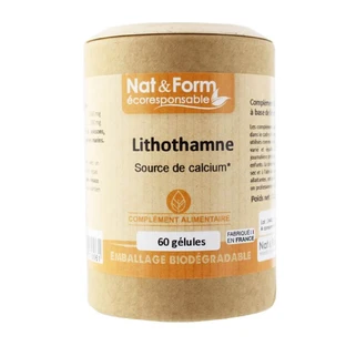 Nat&Form Lithothamnion 60 cápsulas ecológicas