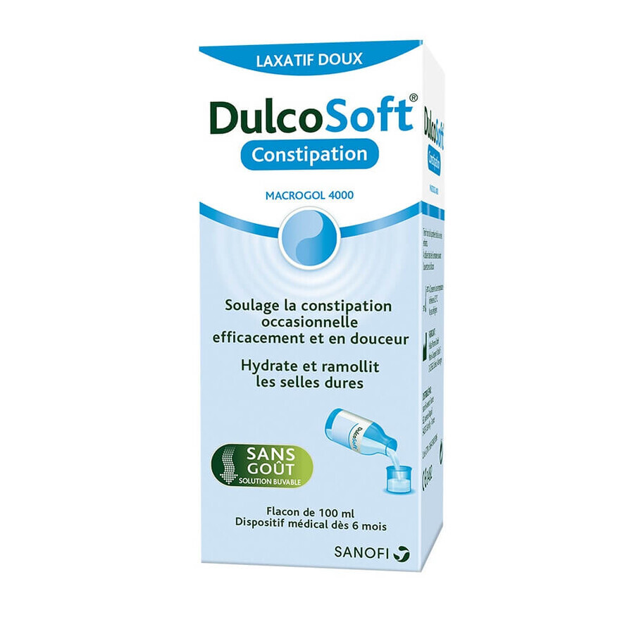 Dulcosoft Laxante suave para el estreñimiento Macrogol 4000 100ml