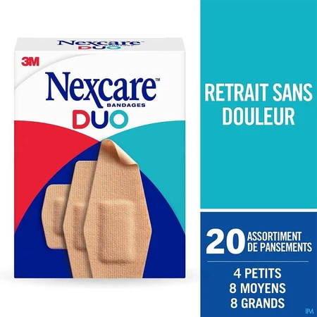 Nexcare Duo 24-Stunden-Verbandset x20