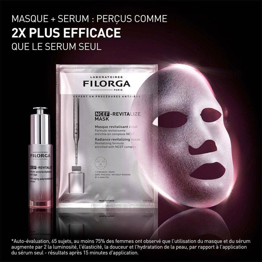 Filorga NCEF-Revitalize Masque Revitalisant Éclat x1 Filorga NCEF-Revitalize Masque Revitalisant Éclat x1