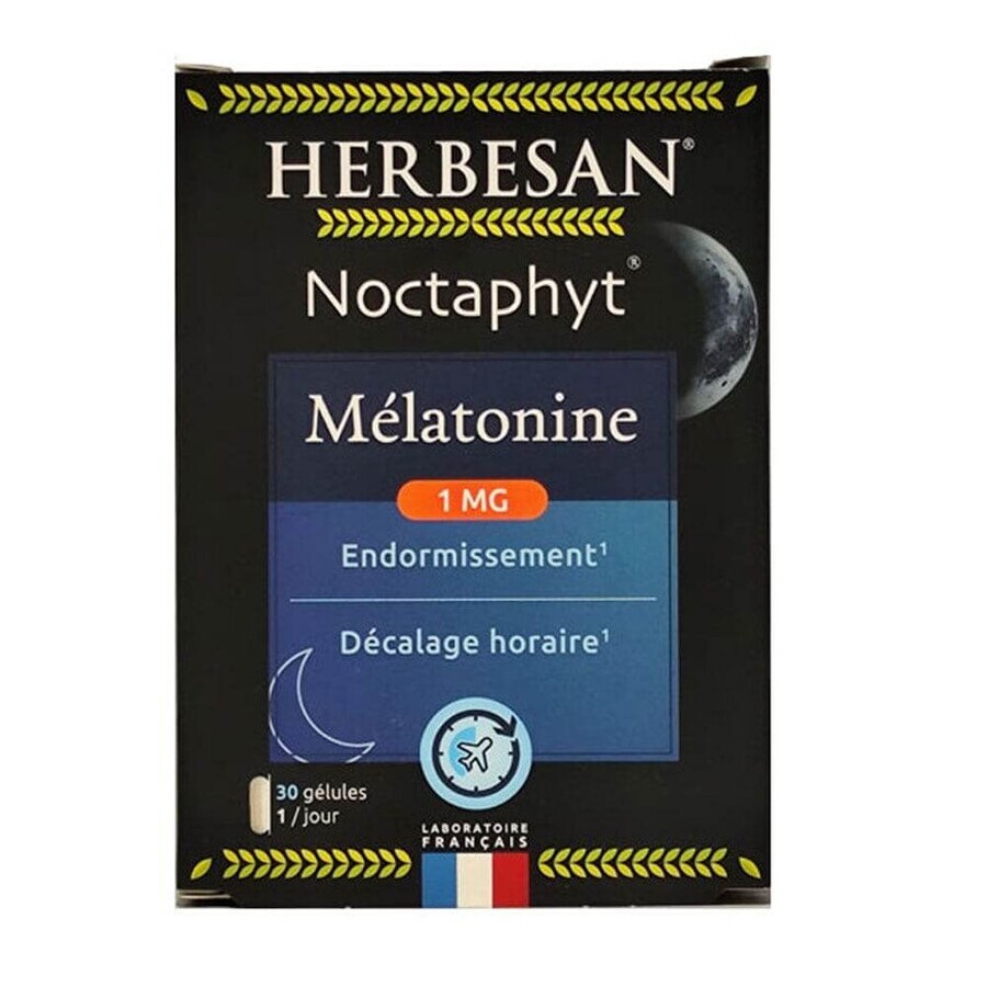 Herbesan Noctaphyt Melatonina 1 mg 30 cápsulas