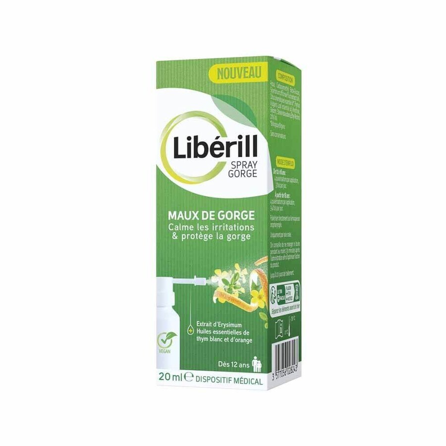 Buy Libérill Spray Gorge 20ml Libérill Spray Gorge 20ml