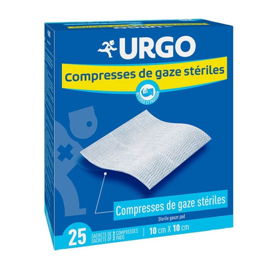 Comprar Urgo Tabletas no tejidas 10cm x 10cm x25 Urgo Tabletas no tejidas 10cm x 10cm x25