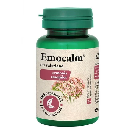 Emocalm con Valeriana, 120 comprimidos, Dacia Plant