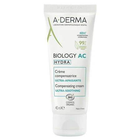 A-Derma Biologie AC Ausgleichende Hydra Feuchtigkeitscreme 40ml